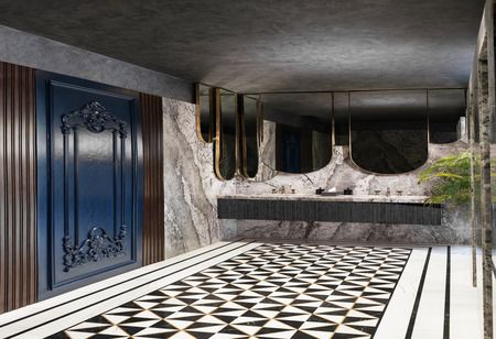 Design Deconstruct Introduces Monochromatic Black & White Flooring for Modern Interiors